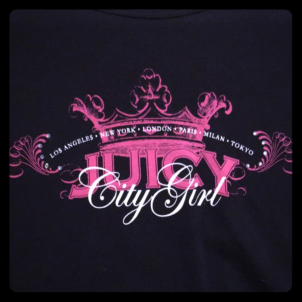 Juniors juicy couture long sleeve top